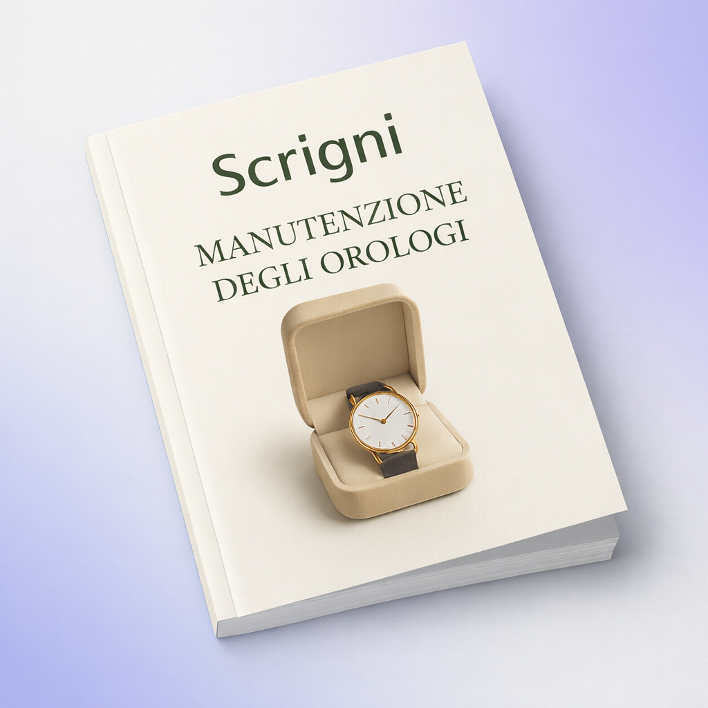 Libro per la manutenzione degli orologi