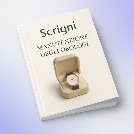 Libro per la manutenzione degli orologi