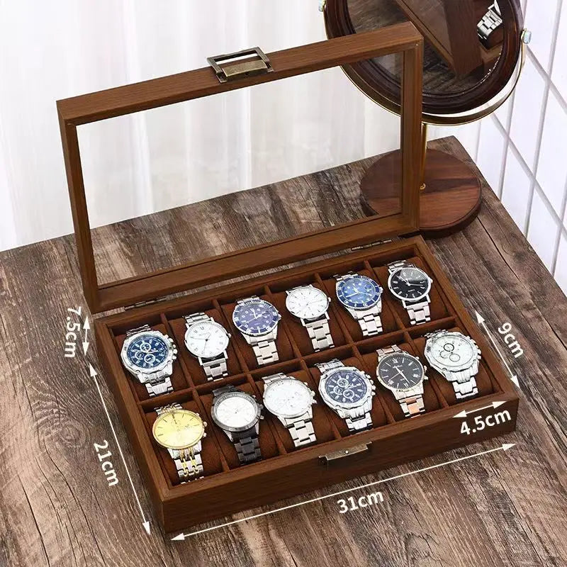 Boîte à montres homme en bois dimensions