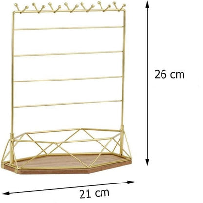 Portant à Bijoux en Métal et Bois dimensions