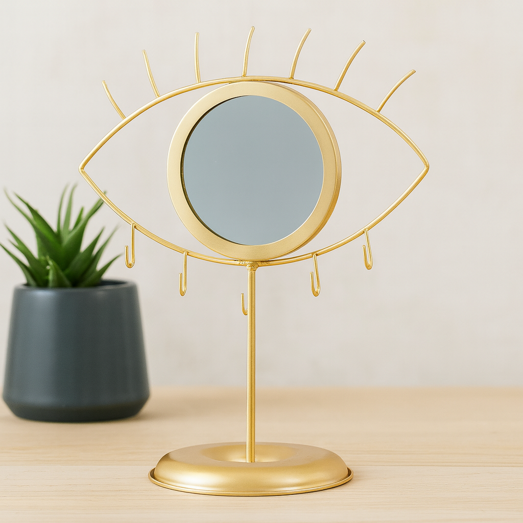 Porte bijoux miroir œil