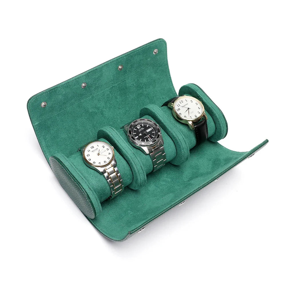 Scatola Porta Orologi da Viaggio – 3 Scomparti