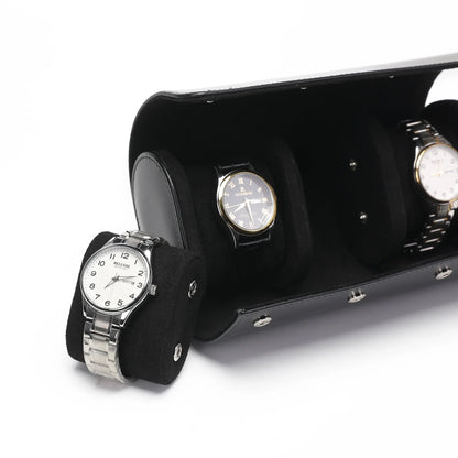 Scatola Porta Orologi da Viaggio – 3 Scomparti