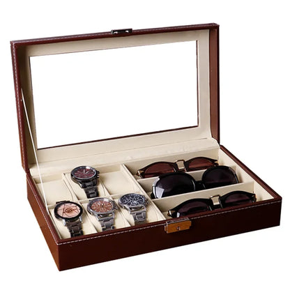 Scatola Porta Orologi e Occhiali Elegante