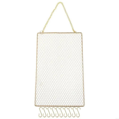 Portagioielli da Parete in Metallo e Legno