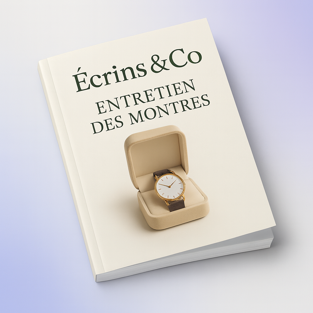 Livre d'entretien des montres