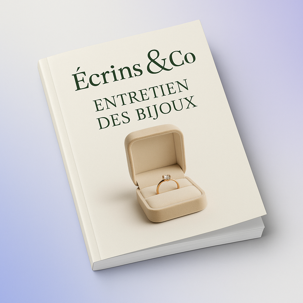Livre d'entretien des bijoux