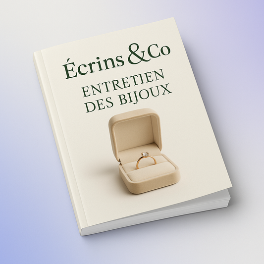 Livre d'entretien des bijoux